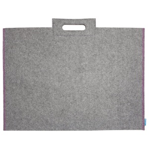 Itoya ProFolio Midtown Bag 19"x26" Grey/Purple
