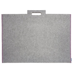Itoya ProFolio Midtown Bag 22"x31" Grey/Purple