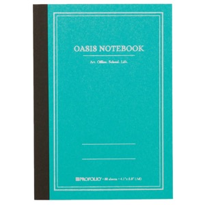 Itoya ProFolio Oasis A6 Notebook 4.1"x5.8" Wintergreen