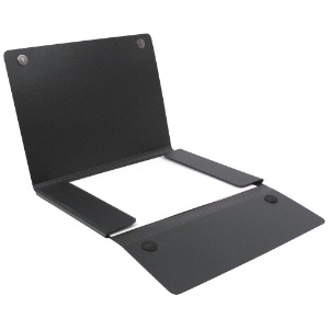 Itoya ProFolio Magnet Closure Portfolio Case 8.5"x11" Black
