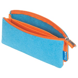 Itoya ProFolio Midtown Small Pouch 4"x7" Ocean/Orange