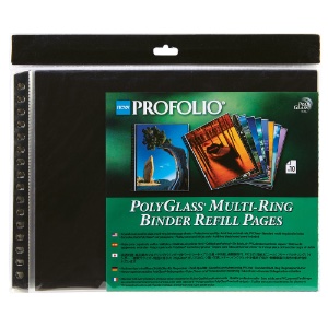 Itoya Art ProFolio PolyGlass Pages 10 Pack 11"x8.5" Landscape