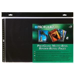 Itoya Art ProFolio PolyGlass Pages 10 Pack 17"x11" Landscape