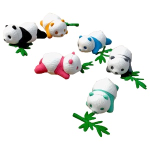 Iwako Puzzle Eraser Baby Panda