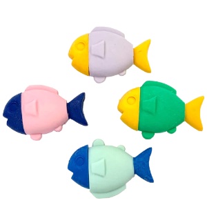 Iwako Puzzle Eraser Fish