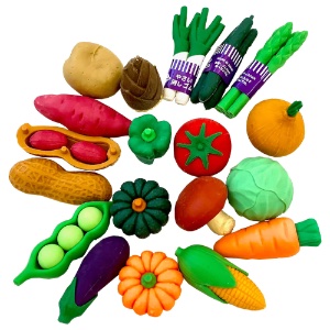 Iwako Puzzle Eraser Vegetable