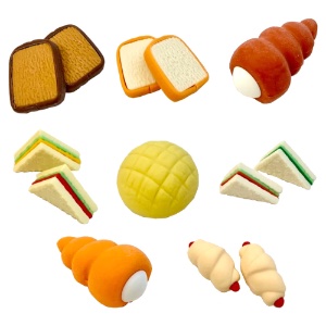 Iwako Puzzle Eraser Bread