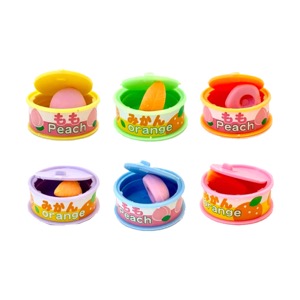 Iwako Puzzle Eraser Fruit Can