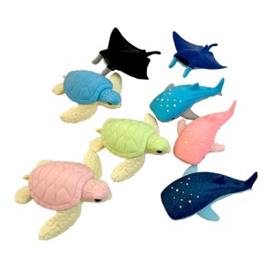 Iwako Puzzle Eraser Aquarium Animal
