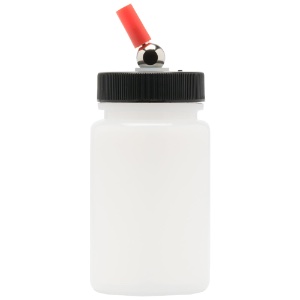 Iwata High Strength Translucent Bottle Jar w/ Adaptor 3oz
