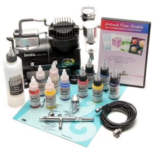 Iwata Eclipse HP-BCS 6-Pack with Zippered Airbrush Case: Anest Iwata-Medea,  Inc.