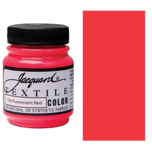 Jacquard Textile Color 2.25oz Fluorescent Red