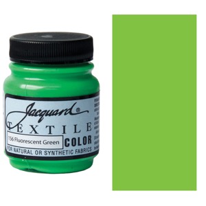 Jacquard Textile Color 2.25oz Fluorescent Green