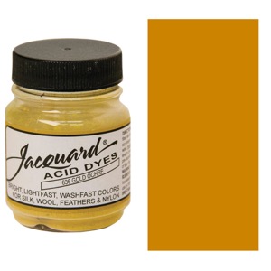 Jacquard Acid Dyes 1/2oz Gold Ochre