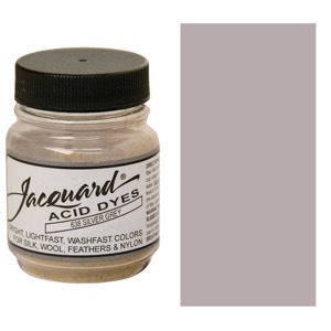 Jacquard Acid Dyes 1/2oz Silver Gray