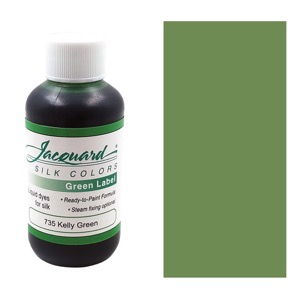 Jacquard Silk Colors Green Label Liquid Dye 60ml Kelly Green