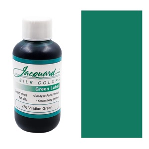 Jacquard Green Label Silk Colors Liquid Dye 60ml Viridian Green