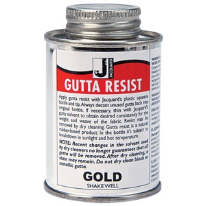 Jacquard Gutta Resist 4oz Gold