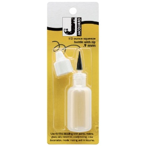 Applicator Squeeze Bottle 0.5oz with Plastic Tip #9 (0.9mm - black)