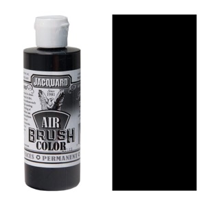 Jacquard Airbrush Color 4oz - Transparent Black