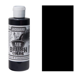 Jacquard Airbrush Color 4oz - Opaque Black
