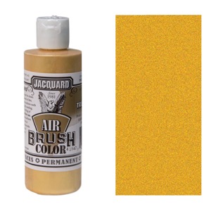 Jacquard Airbrush Color 4oz - Metallic True Gold
