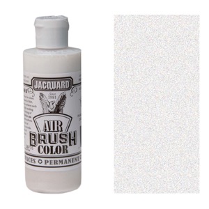 Jacquard Airbrush Color 4oz - Metallic White