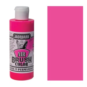 Jacquard Airbrush Color 4oz Fluorescent Hot Pink