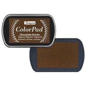 Jacquard ColorPad Pigment Ink Pad Chocolate Brown 024