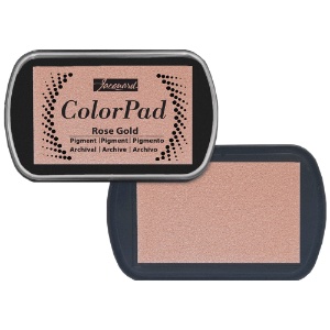 Jacquard ColorPad Pigment Ink Pad Rose Gold 105