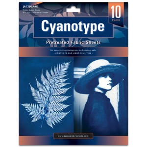 Jacquard Cyanotype 8.5x11 Sheets - 10 pack