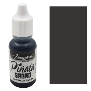 Jacquard Pinata Color Alcohol Ink 0.5oz Mantilla Black