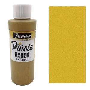 Jacquard Pinata Color Alcohol Ink 4oz Rich Gold