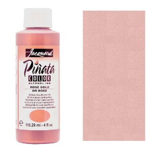 Jacquard Pinata Color Alcohol Ink 4oz Rose Gold