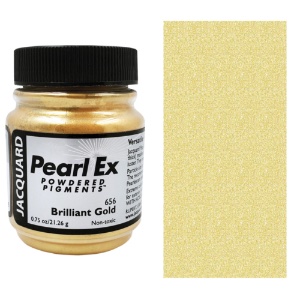 Jacquard Pearl Ex Powdered Pigment 0.75oz Brilliant Gold
