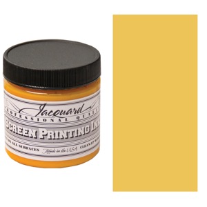 Screen Printing Ink 4oz - Golden Yellow