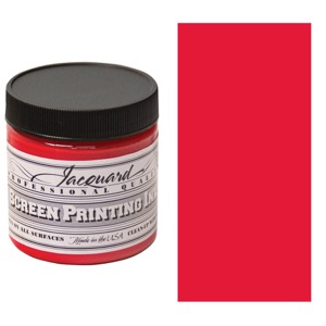 Screen Printing Ink 4oz - Bright Red
