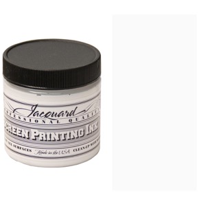 Screen Printing Ink 4oz - Opaque White