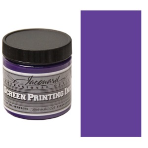 Jacquard Professional Screen Printing Ink 4oz Opaque Violet
