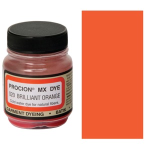 Jacquard Procion MX Dye 2/3 oz Brilliant Orange
