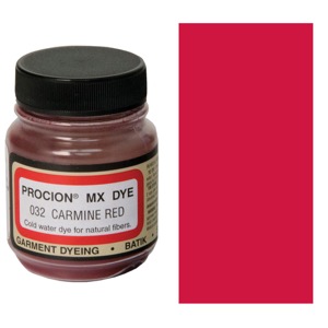 Jacquard Procion MX Dye 2/3 oz Carmine Red