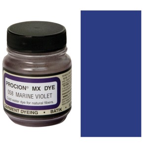 Jacquard Procion MX Dye 2/3 oz Marine Violet