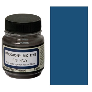 Jacquard Procion MX Dye 2/3 oz Navy