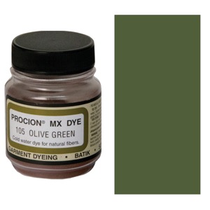 Jacquard Procion MX Dye 2/3oz Olive Green