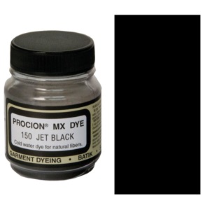 Jacquard Procion MX Dye 2/3oz Jet Black