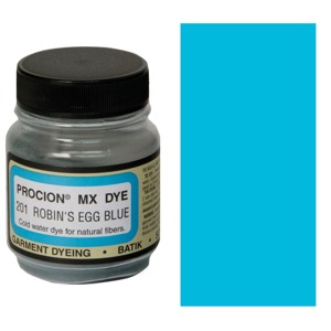 Jacquard Procion MX Dye 2/3oz Robins Egg Blue