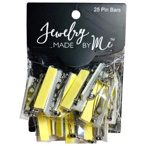 Jewelry Made By Me Pin Bar 25 Pack Blank
