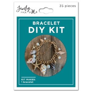 Jewelry Made By Me DIY Bracelet Kit Seashell Charm