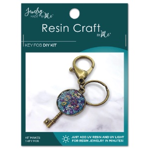 Jewelry Made By Me UV Resin DIY Kit Key Fob