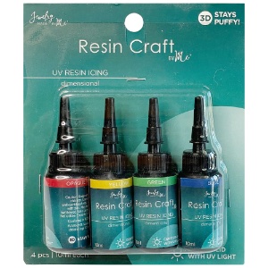 Jewelry Made By Me UV Resin Icing 4 x 10ml Set Primary